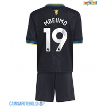 Camisa de time de futebol Manchester United Bryan Mbeumo #19 Replicas 3º Equipamento Infantil 2025-26 Manga Curta (+ Calças curtas)